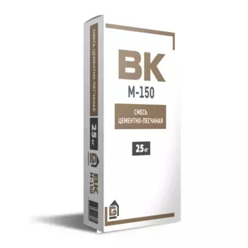 Смесь цементно-песчаная M150 (ЦПС) ВК 25 кг