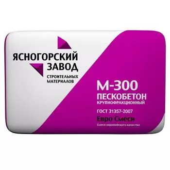 Пескобетон М300 Ясногорский Завод 40 кг