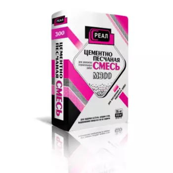 Смесь песчано-цементная М300 25 кг