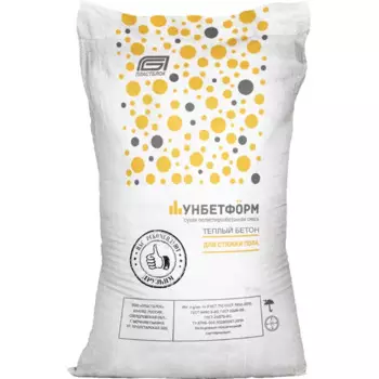 Смесь полистиролбетона Унбетформ 16 кг