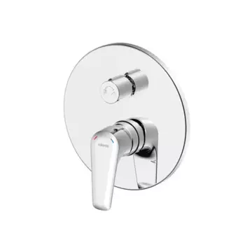 Смеситель для душа Milardo Dale DALSB00M67, скрытый монтаж, однорычажный, цвет хром