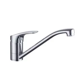 Смеситель для кухни Delinia Hugo 14.8 см цвет хром