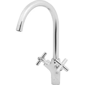 Смеситель для кухни Delinia Nosu 35.3 см цвет хром