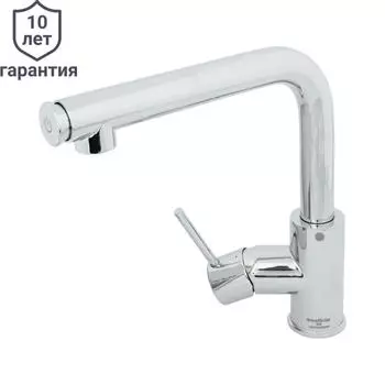 Смеситель для кухни Delinia Talim нажимной 25.5 см, цвет хром