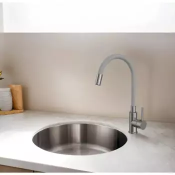 Смеситель для кухни Esko Coralli CR519GTOTAL гибкий излив 40 см цвет графит