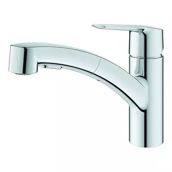 Смеситель для кухни Grohe Start с выдвижным изливом, цвет хром