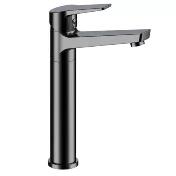 Смеситель для раковины Esko Marburg однорычажный высокий цвет графит