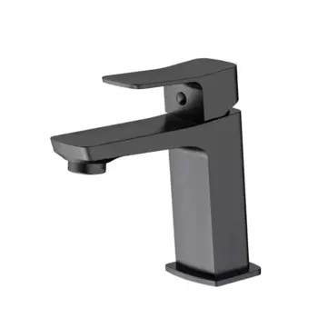 Смеситель для раковины Iddis Brent BREBL00i01 однорычажный цвет черный