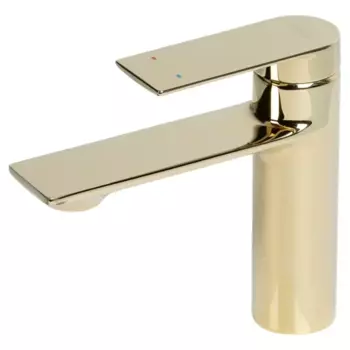 Смеситель для раковины Osgard Endi однорычажный цвет золото