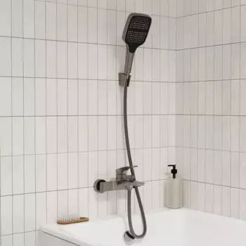 Смеситель для ванны Iddis Lahta LAHGM00i02 однорычажный графит матовый