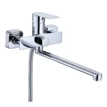 Смеситель для ванны Osgard Endi 17223 однорычажный универсальный с лейкой и шлангом цвет хром