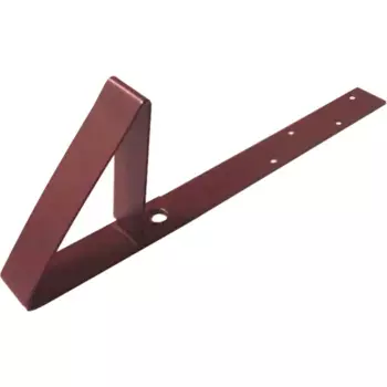 Снегозадержатель для гибкой черепицы RAL 3005 красный