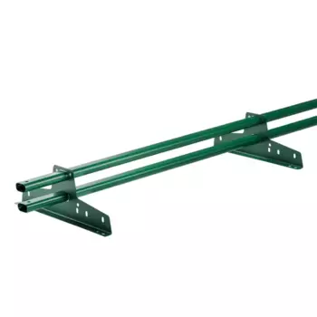 Снегозадержатель для металлической кровли трубчатый 3 м RAL 6005 зеленый