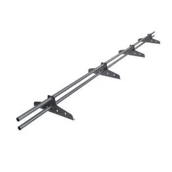 Снегозадержатель для металлической кровли трубчатый Docke 3 м RAL 7024 серый