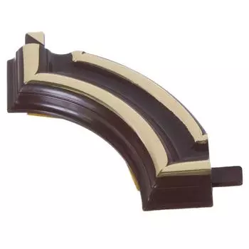 Соединитель 07Б 07, цвет коричневый/золото