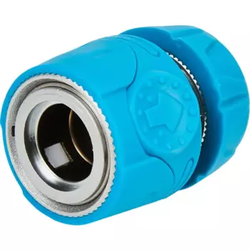 Соединитель быстросъемный для шланга 1/2" цвет синий