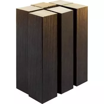 Соединитель для напольного плинтуса МДФ «Дуб Милано», высота 84 мм, 6 шт.