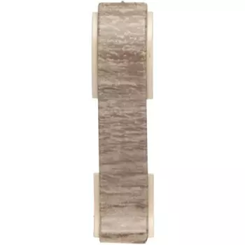 Соединитель для плинтуса «Дуб Деревенский», высота 62 мм, 2 шт.