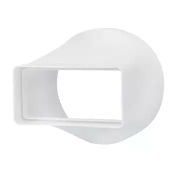 Соединитель для плоских-круглых воздуховодов Equation 120 мм 55x110 мм пластик