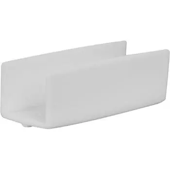 Соединитель для шины пластик цвет белый 2 шт.