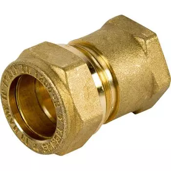 Соединитель медь обжимной Tiemme 18x1/2 ВР 1100024