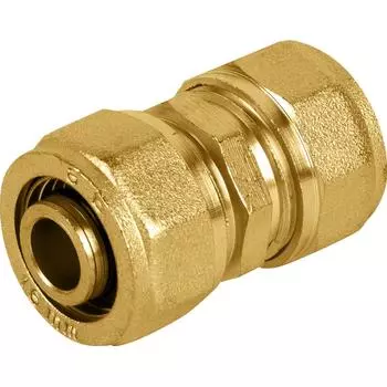 Муфта Aquabeam 16x16 мм латунь ABO.303.Y.001616