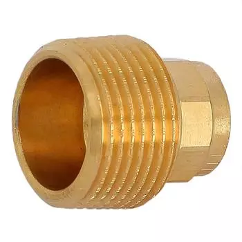 Соединитель пайка 15 мм x 3/4" наружная резьба медь 102234