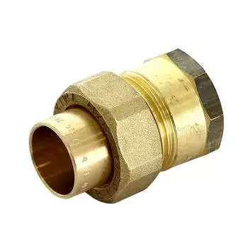 Соединитель пайка 22 мм x 3/4" разъём внутренняя резьба медь 101527