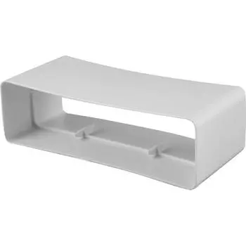 Соединитель для плоских воздуховодов Equation 60x204 мм пластик