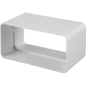 Соединитель для плоских воздуховодов Equation 55x110 пластик