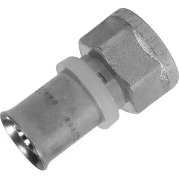 Муфта комбинированная Valtec 1/2"x16 мм ВР латунь VTM.202.N.001604