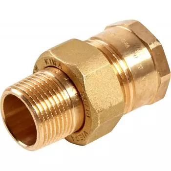 Соединитель разъёмный Viega 447014, 3/4", бронза 447014