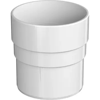 Соединитель трубы Технониколь Оптима 120x80 мм белый