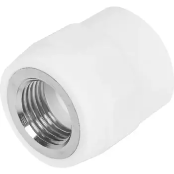 Муфта комбинированная Valtec 1/2"x25 мм ВР ВП полипропилен VTP.702.0.02504