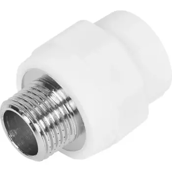 Муфта комбинированная Valtec 1/2"x20 мм НР ВП полипропилен VTP.701.0.02004