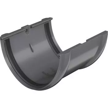 Соединитель желоба Verat цвет серый