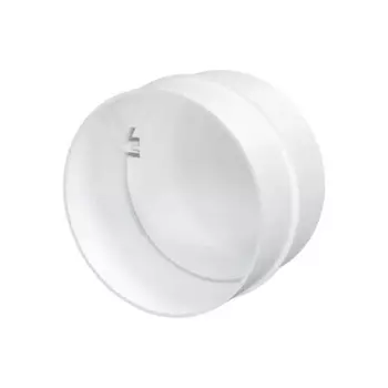 Соединители воздуховодов с обратным клапаном Fonet D100 мм пластик