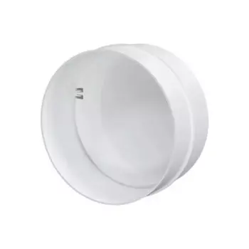 Соединители воздуховодов с обратным клапаном Fonet D125 мм пластик