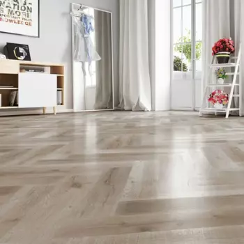 SPC ламинат с натуральным шпоном Дуб Милаццо Home Expert толщина 5 мм с фаской 1.12 м