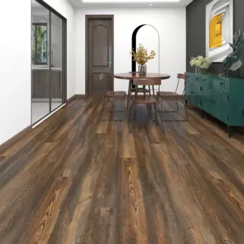 SPC плитка Floorwood Дуб Харви 43 класс 4 фаски толщина 5 мм 1.7568 м