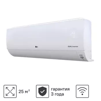 Сплит-система инверторная LG ProCool B09TS 9K BTU охлаждение/обогрев Wi-Fi