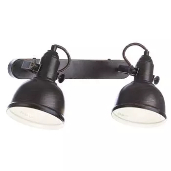 Спот Martin 2xE14x40 Вт, металл, цвет коричневый