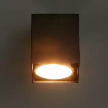 Спот накладной Inspire Hellete GU10 цвет черный