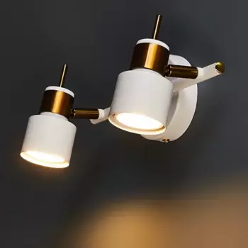 Спот поворотный Arte Lamp Almach 2 лампы GU10 6 м цвет белый