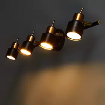 Спот поворотный Arte Lamp Almach 4 лампы GU10 12 м цвет черный
