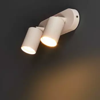 Спот поворотный Arte Lamp Aquarius 2 лампы GU10 4 м цвет белый