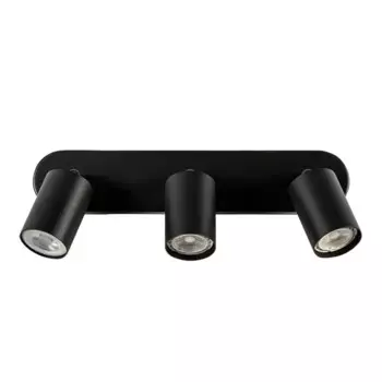 Спот поворотный Arte Lamp Aquarius 3 лампы GU10 6 м цвет черный
