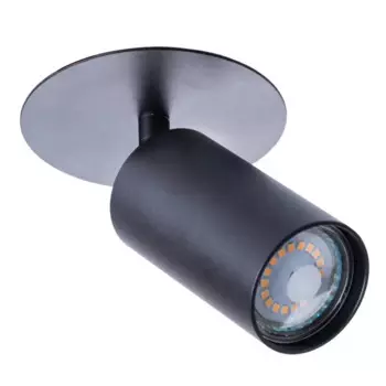 Спот поворотный Arte Lamp Cefeo 1 лампа GU10 2 м цвет черный