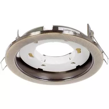 Спот встраиваемый DJ01, GX53, 13 Вт, цвет античная бронза