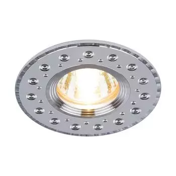 Спот встраиваемый Elektrostandard "Disegno", GU5.3, 50 Вт, цвет белый